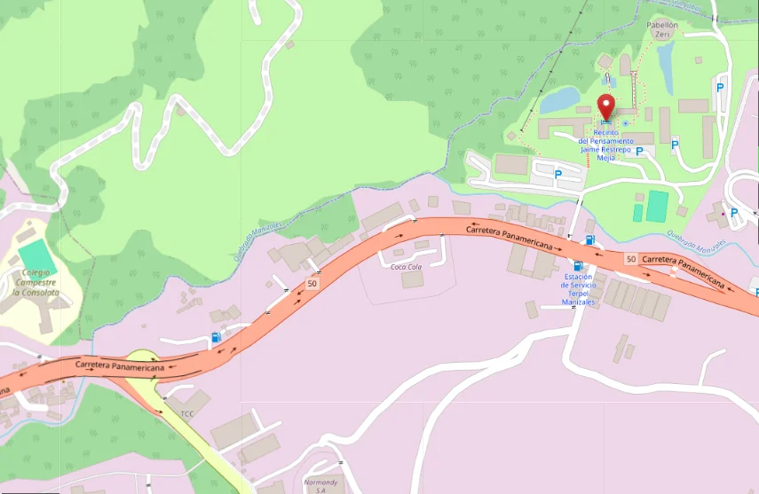 Conference venue map